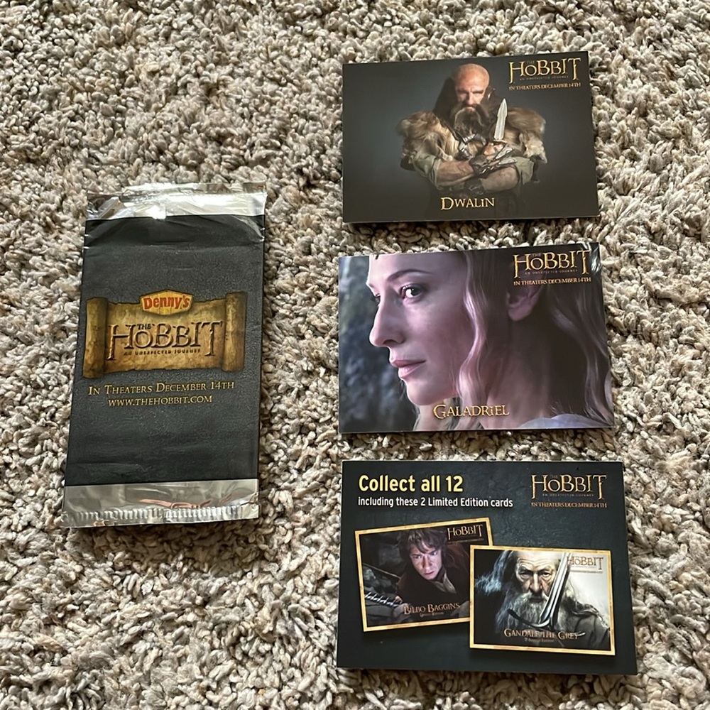 Hobbit Trading Cards